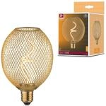 Paulmann 29259 Metallic Glow Standard 230V LED Globe E27 180lm 4W 1800K dimmbar