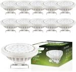Lumiled LED-Leuchtmittel 10er Set AR111 G53 Fassung Spannung 12V DC/AC 15W