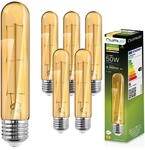 Lumiled T30 E27 Vintage LED Lampe 6W (Entspricht 50W), 660 Lm Farbiges Glas
