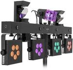 EUROLITE LED KLS Scan Pro Next FX Kompakt-Lichtset | Kompakte Leiste mit Derby,