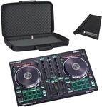 Roland DJ-202 2-Kanal 4-Deck USB-DJ-Controller + Gator Tasche + keepdrum