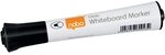 Nobo Glide Drywipe Whiteboardmarker-Set, 10 St&uuml;ck, Feine 2 mm Rundspitze, Schwarz,