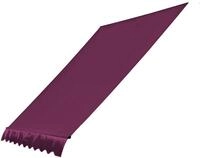 Ersatzdach f&uuml;r Klemmmarkise 250 x 130 cm Bordeaux, Ersatzbezug Balkonmarkise,...