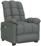vidaXL Massagesessel, Sessel Verstellbar Elektrisch, Relaxsessel mit...