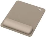 Fellowes Breyta Mauspad mit Handgelenkauflage &ndash; Sand, mit HEX Cushion...