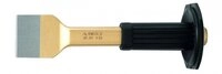 Rennsteig Fugenmei&szlig;el (Mei&szlig;el), mit Handschutz, 250 x 60 mm &ndash; Spezialstahl