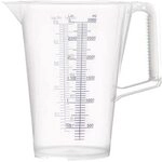 Pressol Messbecher 3 l blau bedruckte Skala Polypropylen