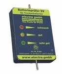 Electra Batteriepr&uuml;fer 9 V f&uuml;r Trockenbatterien