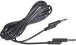 Voltcraft MS5/SW Messleitung [Lamellenstecker 4 mm - Lamellenstecker 4 mm] 5.00...