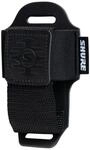 Shure by Gator Premium Leder-G&uuml;rteltasche f&uuml;r Drahtlos-Mikrofon-Transmitter,