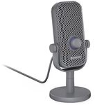 ENDORFY Solum Voice S Alt Gray, Gaming PC mikrofon, Podcast, Streaming,