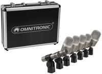 OMNITRONIC MIC 77-7LMH MK2 Drum Microphone Set