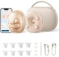 eufy Tragbare Milchpumpe S2 Pro, sanfte W&auml;rmemassage mit HeatFlow&trade; 2.0 &