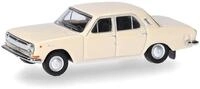 Herpa Modellauto Wolga M24 (Spur TT), perlwei&szlig;, Miniatur im Ma&szlig;stab 1:120,