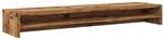 vidaXL Monitorst&auml;nder Altholz-Optik 100x24x13 cm Holzwerkstoff