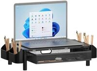 Techly 369410 Ergonomischer Monitorst&auml;nder, verstellbar in 3 H&ouml;hen, mit...