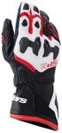 Alpinestars SP-9 Sporthandschuh lang schwarz/wei&szlig;/leuchtrot L