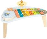 small foot Musiktisch "Groovy Beats" aus Holz, mit Becken, Xylophon, Ratsche und