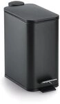Zeller 18962 Treteimer m. Soft Close, 5 ltr, Metall/Kunsststoff