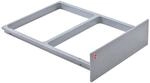 Hailo Clipsrahmen 1094099 graublau | Ersatzrahmen f&uuml;r Raumspar-Tandem und Rondo