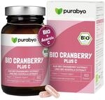Purabyo BIO Cranberry Kapseln Plus C &ndash; 600 mg Bio Cranberry Extrakt mit PAC &...