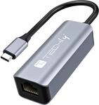 Techly USB 3.1 Typ C auf RJ45 Adapter