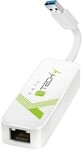 TECHLY 109740 Adapter USB 3.0 Ethernet Gigabit RJ45 LAN Wei&Atilde;