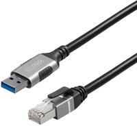 MAXTRACK USB A LAN Adapter &ndash; C540-1L, LAN Adapter USB-A 3.0 auf RJ45, USB-A