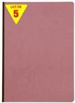Clairefontaine 791426Cpack - Packung 5x Notizb&uuml;cher Kladde Age Bag, DIN A4