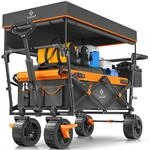 KESSER&reg; XXL Bollerwagen faltbar mit Dach GT9000, klappbarer Handwagen bis 150...