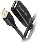 AXAGON ADR-215 aktives USB 2.0 Verl&auml;ngerungskabel, USB-A Stecker/Buchse - 15m