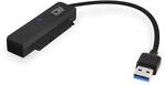 ACT SATA USB Adapter 2.5" HDD/SSD, USB 3.0, Festplatten Adapter SATA I/II/III, UASP