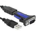 Delock Adapter USB 2.0 Typ-A zu 1 x Seriell RS-485 DB9