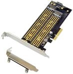 PCIe x4 M.2 Key NMVe SSD Adapt