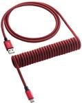 CableMod Classic Coiled Keyboard Cable - Spiralkabel f&uuml;r Tastatur USB C auf...