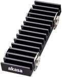 Akasa Gecko Pro, M.2 Heatsink 2280, Passive Cooling for M.2 NVMe PCIe & SATA...