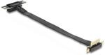 DeLOCK Riser Card PCI Express x1 Stecker 90&deg; Angled to x1 Slot 90&deg; gewinkelt...