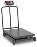 Steinberg Systems Plattformwaage 600 kg rollbar Genajuigkeit 100 g LED-Display