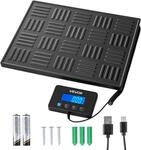 VEVOR Digitale Paketwaage, 20/100 g, doppelte Genauigkeit, 300 kg Plattformwaage mit