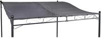 Anbau Pavillon Ersatzdach 300 x 250 cm - beige - Universal Pavillondach mit...