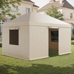 VEVOR Winter Pavillonabdeckung, 3,1x4,41 m, Allwetter-Pavillonabdeckung mit