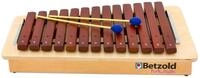Betzold Musik - Holz-Xylophon f&uuml;r Kinder, Alt-Xylofon diatonisch 16 Klangst&auml;be