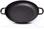 BBQ Nerd Paellapfanne aus Gusseisen &Oslash; 36 cm (6 Personen) - Antihaftpfanne mit