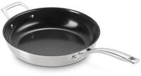 Le Creuset Essential Bratpfanne aus Edelstahl, antihaftbeschichtet, flach,...