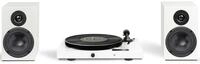 Pro-Ject Jukebox E1 + Speaker Box 5 E - All-in-One Stereo Set mit Bluetooth -