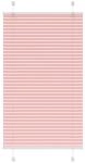 vidaXL Plissee Rosa 70x150 cm Stoffbreite 69,4 cm Polyester, Faltrollo,...