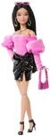 Barbie Deluxe Style-Puppe Nr. 13 mit rosa Barbiecore-Velveteen-Top mit ger&uuml;schten