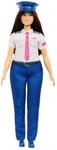 Barbie Karriere Pilotin-Modepuppe mit Abnehmbarer Kleidung und Flug-Uniform sowie