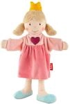 sigikid 43045 Handspielpuppe, pink/Prinzessin, OneSize