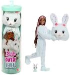 Barbie Cutie Reveal Barbie-Puppe und Zubeh&ouml;r, Hase der Cuddly-Reihe mit 10